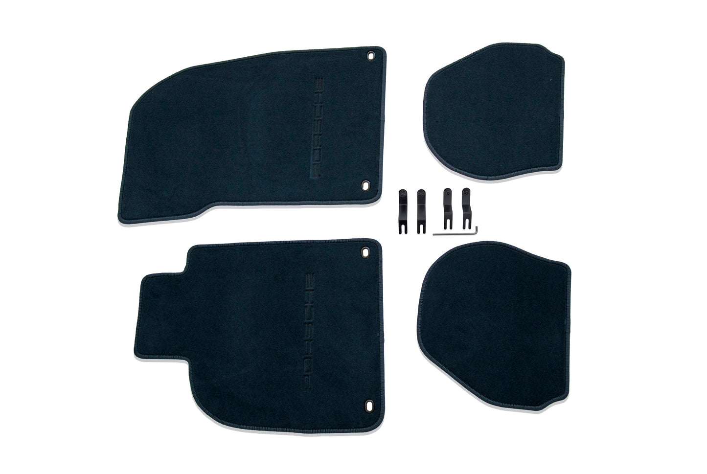 Floor mats, set, Black