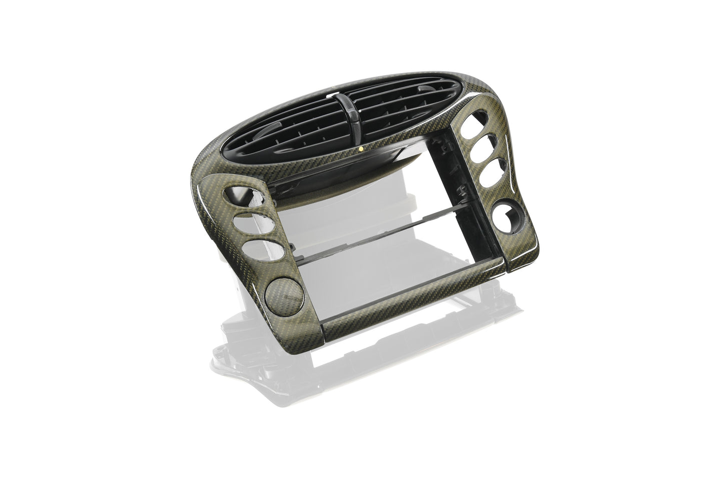 Dashboard parts, four pieces, carbon