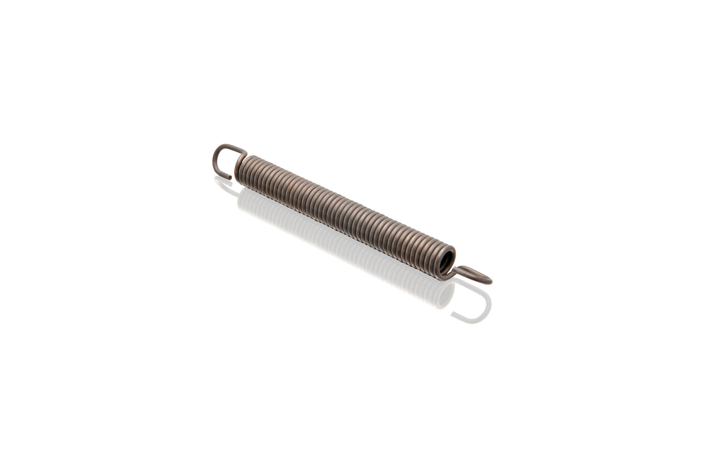 Retaining spring on the hand brake