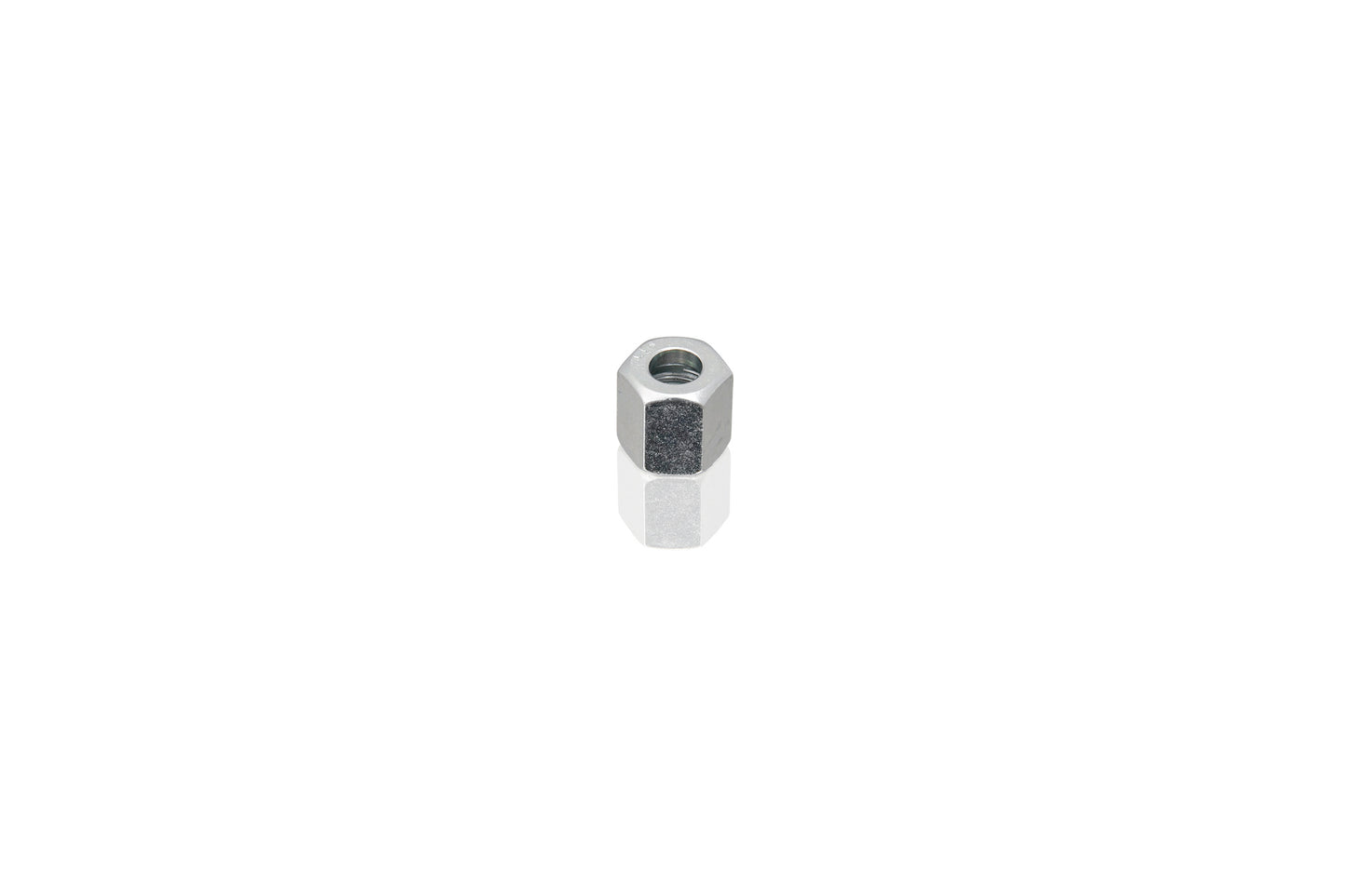 Union nut, white galvanised