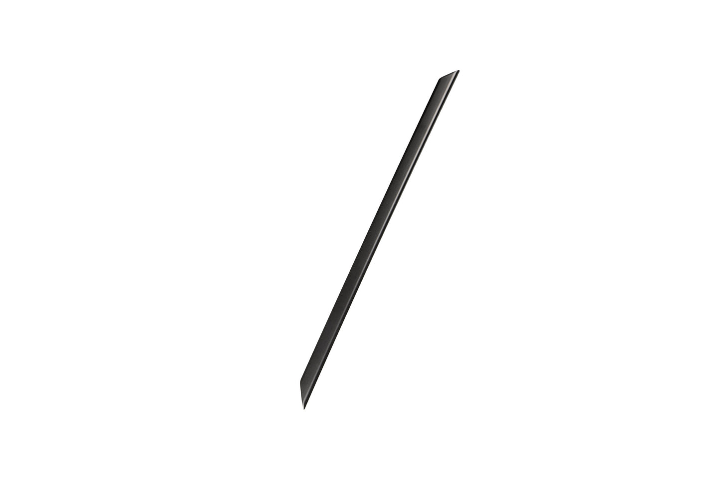 Trim strip on rear window, front – Black