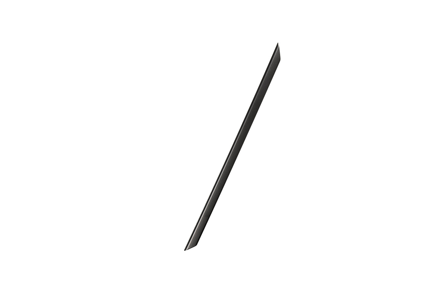 Trim strip on rear window, front – Black