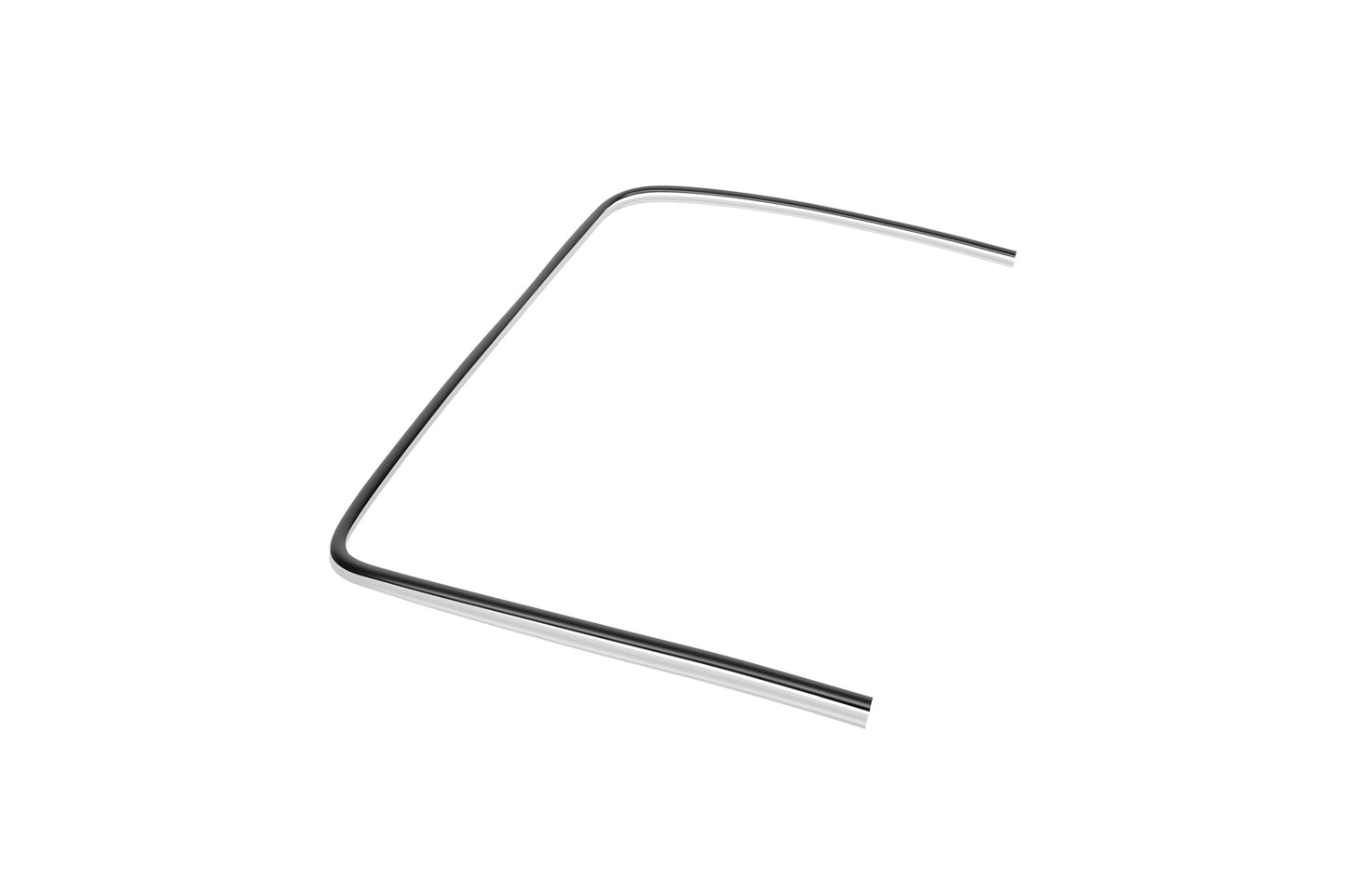 Trim frame half, Black