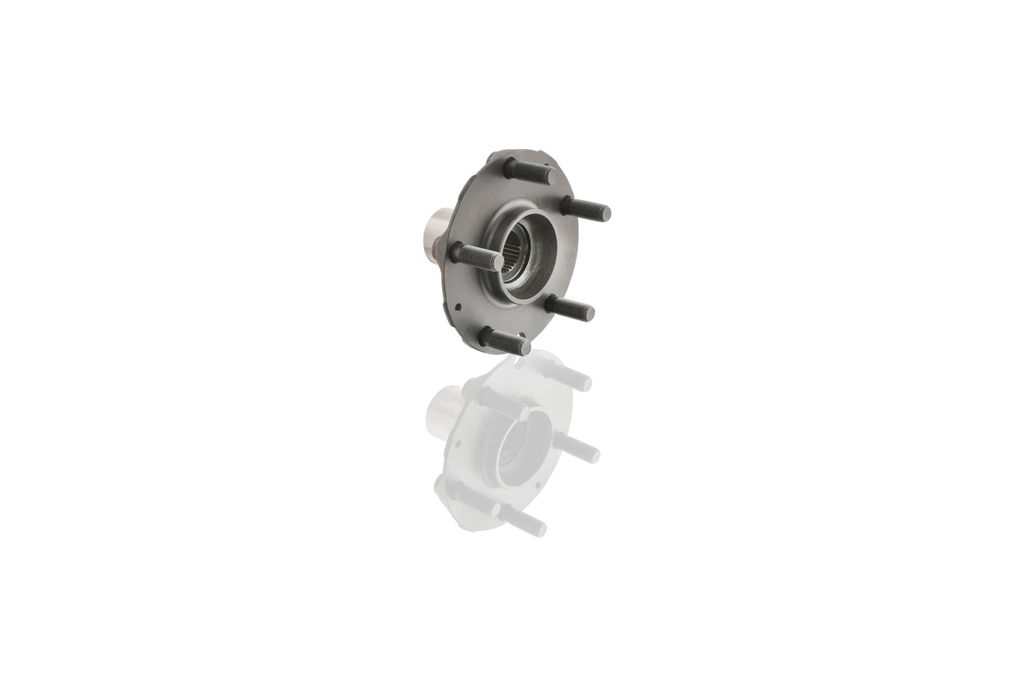 Rear wheel hub with wheel bolts