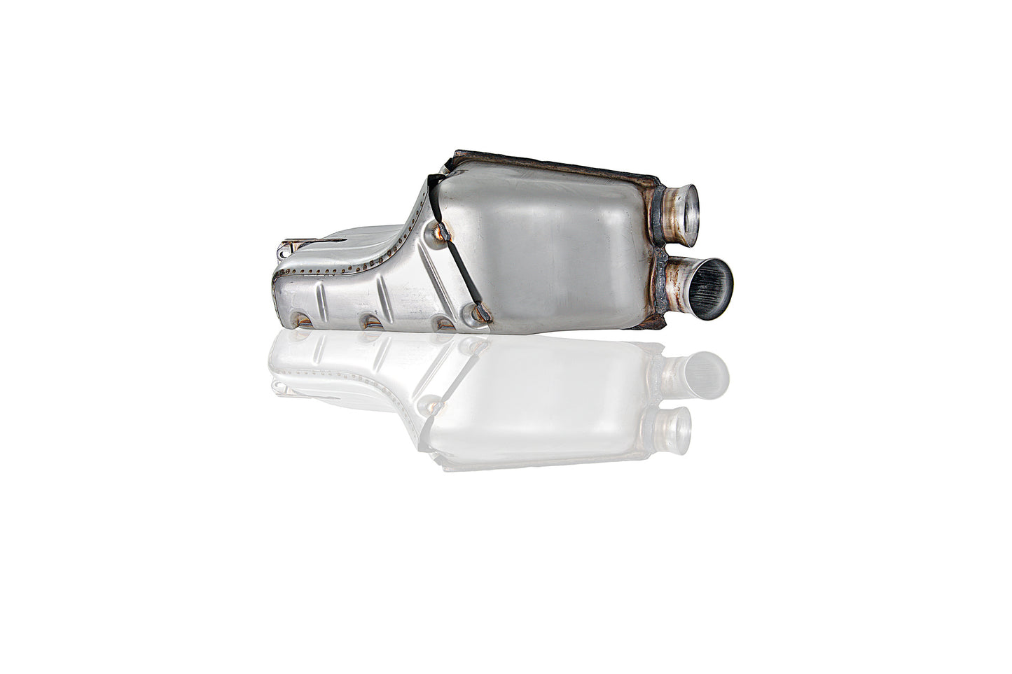 Rear silencer