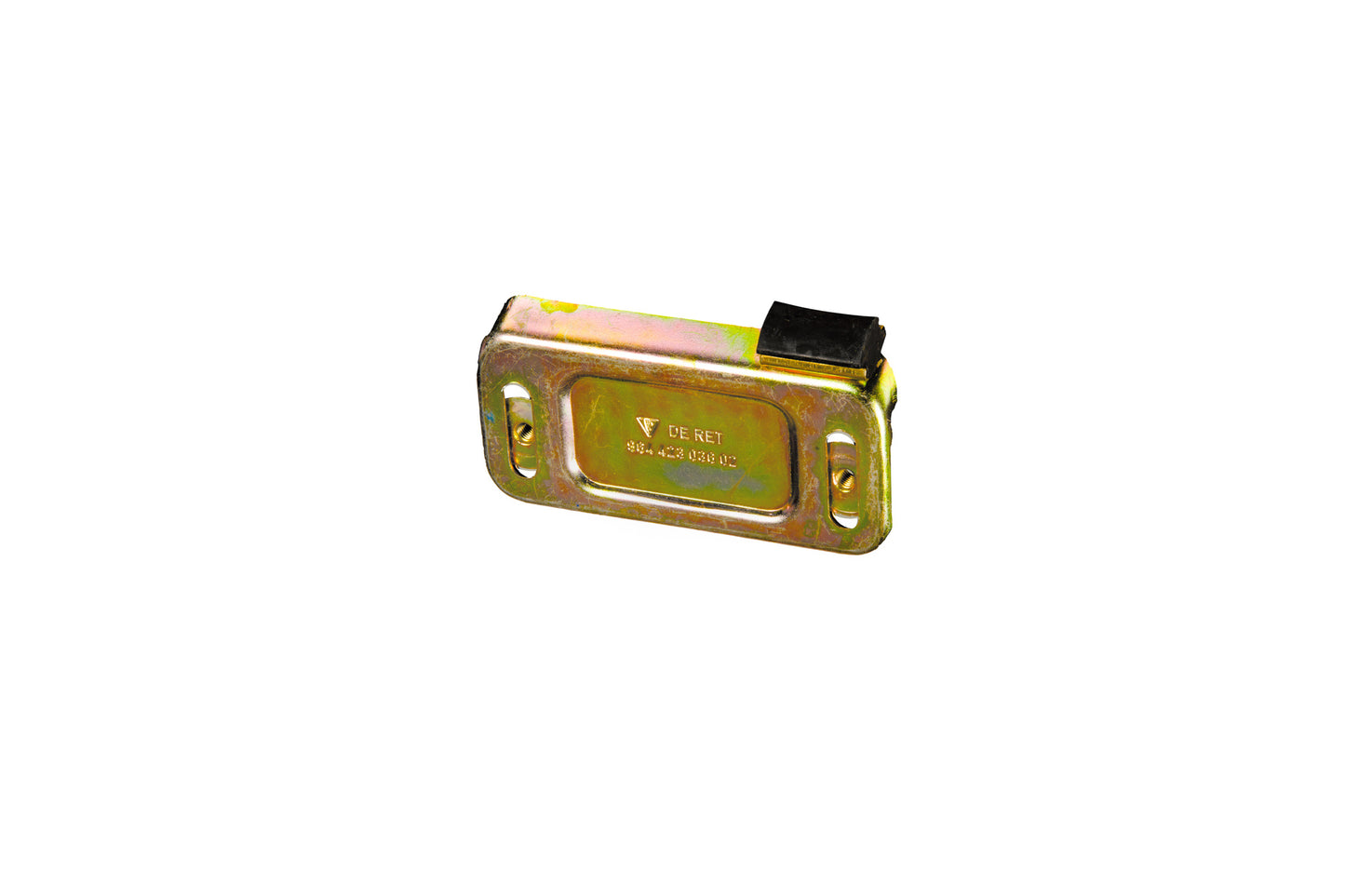 End stop for clutch foot pedal