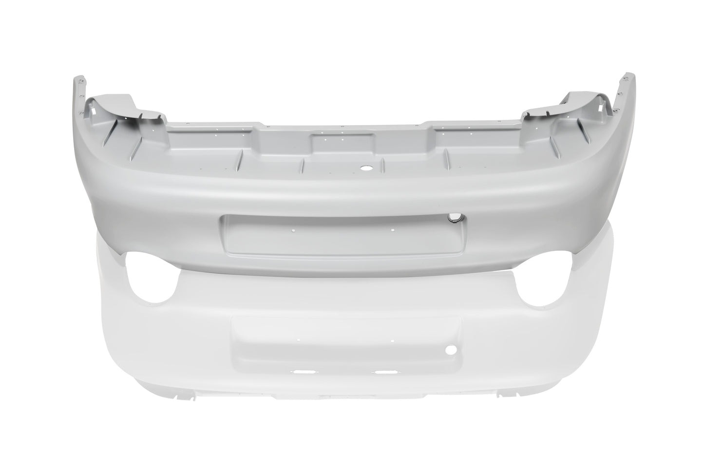 Rear bumper trim, primed