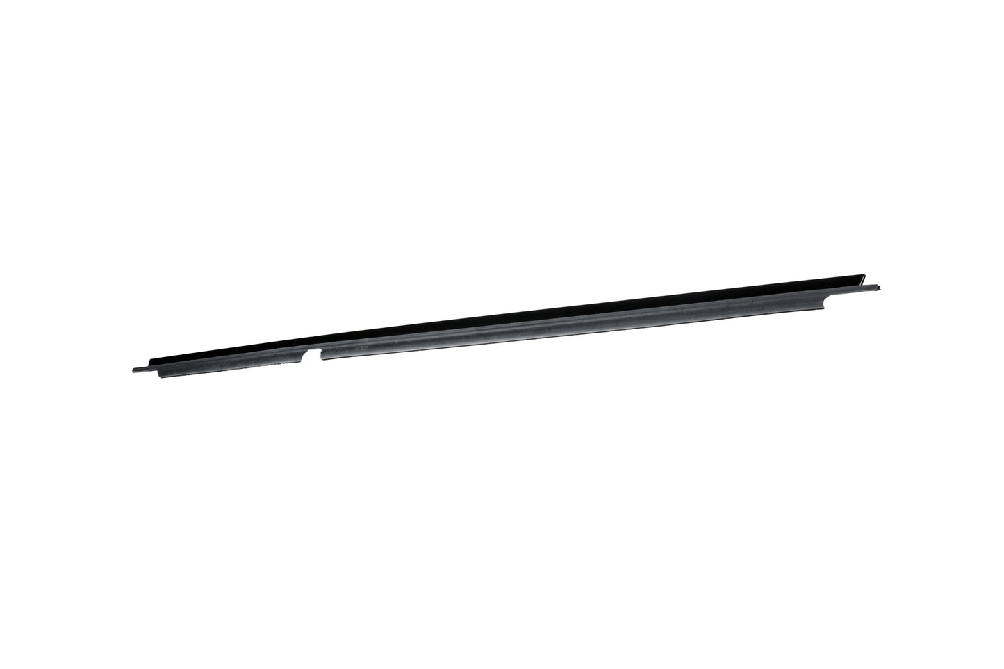 Trim strip for door exterior, Black