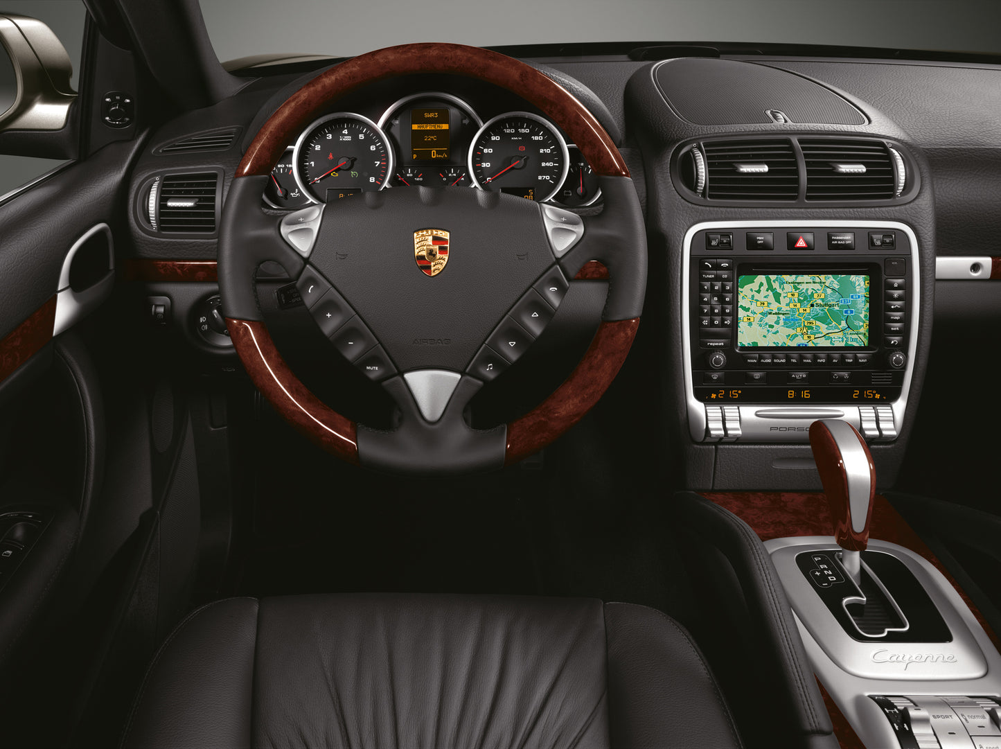 Multifunction steering wheel