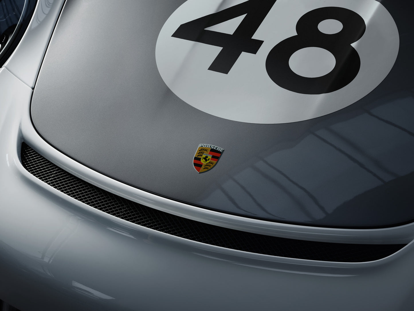 Sticker for crest on bonnet RS
