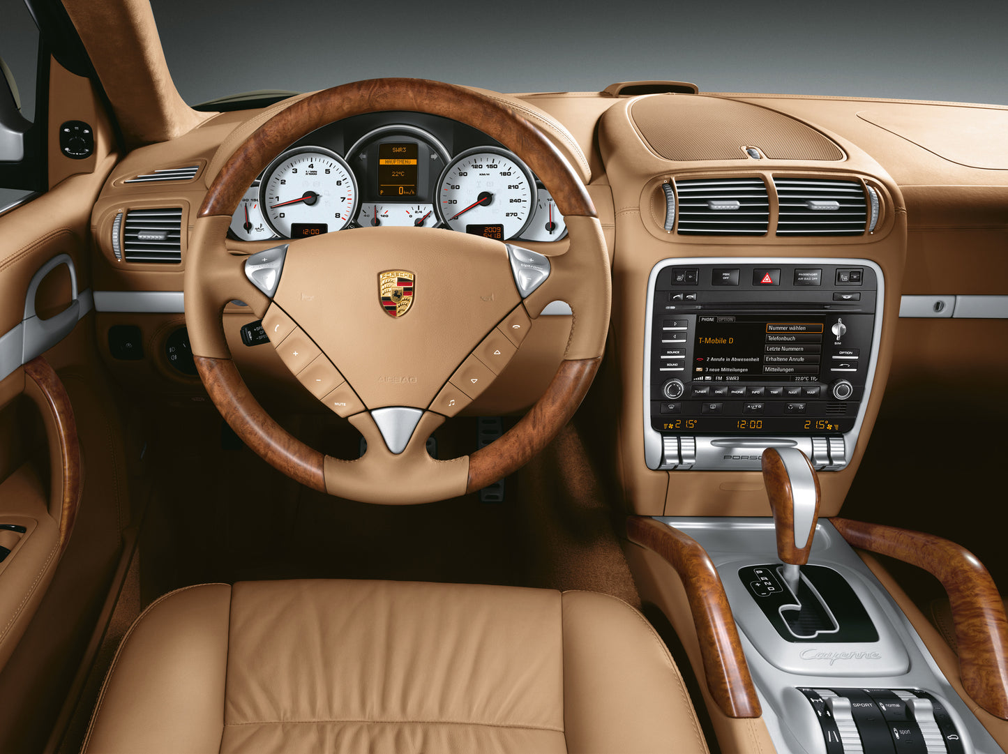 Multifunction steering wheel