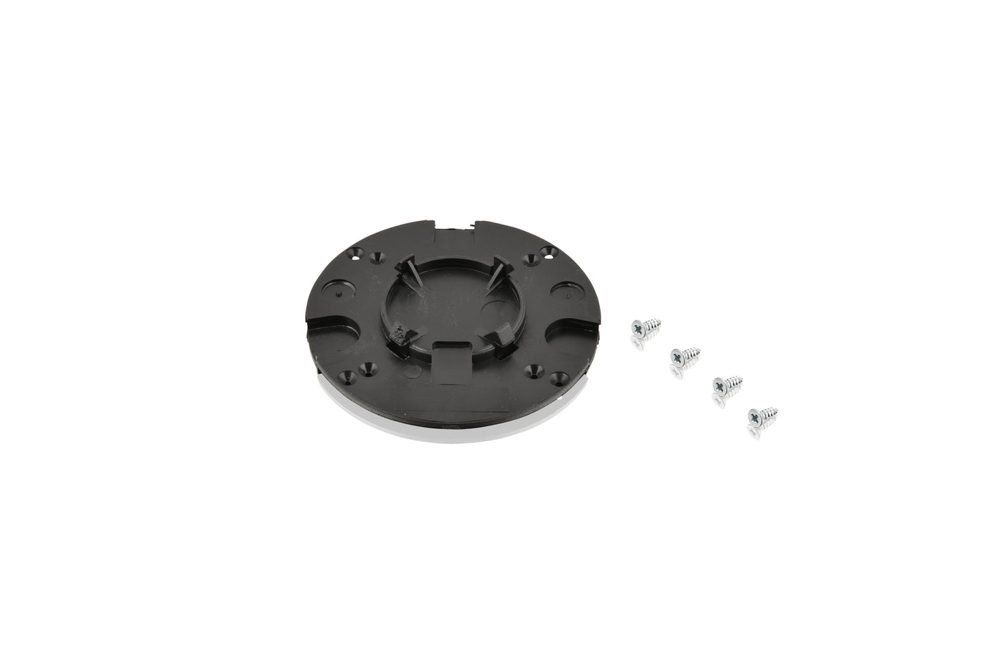 Fixing element for baffle plate on sports steering wheel