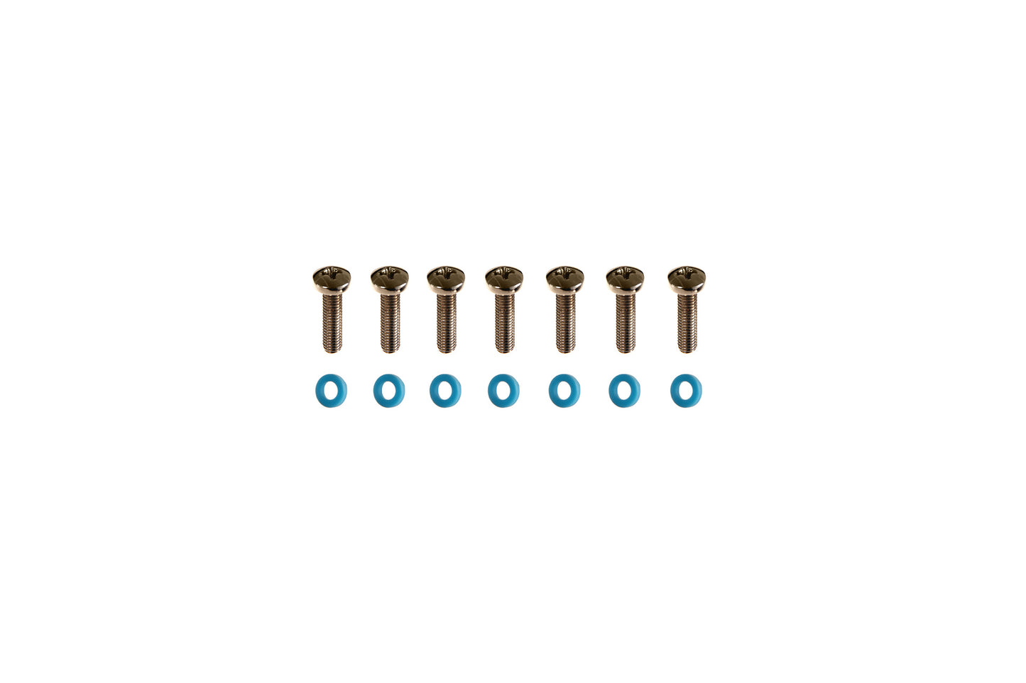 Set of fixing screws, Silver