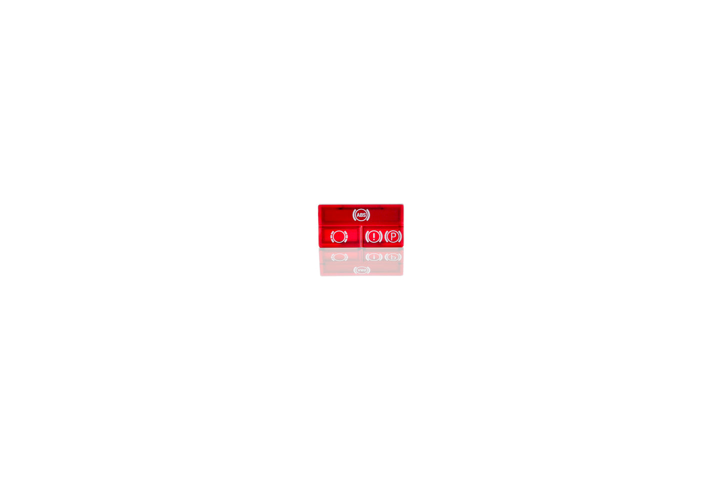 Lens for instrument cluster indicator light