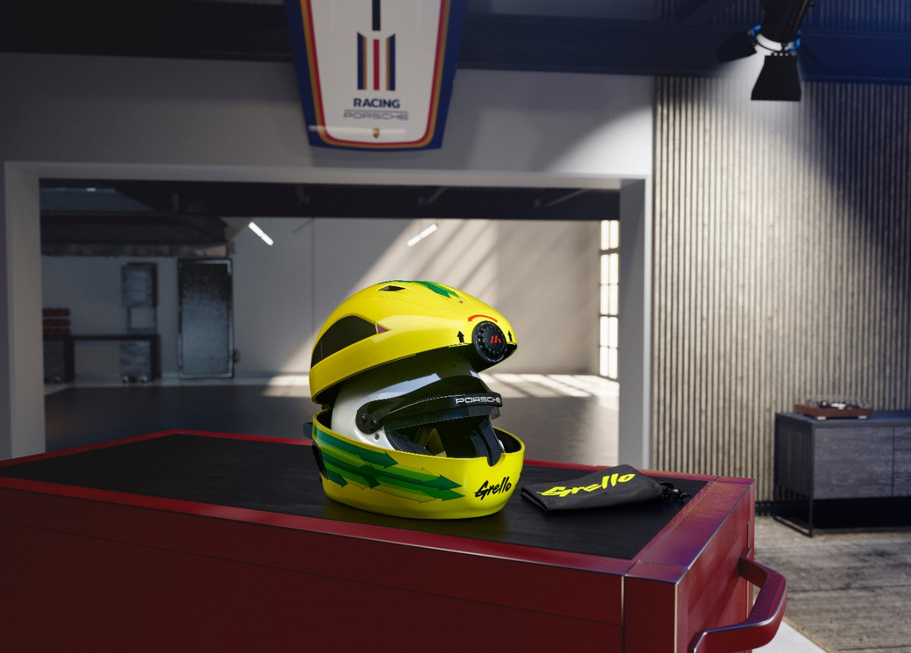 Helmcase in “Grello” design