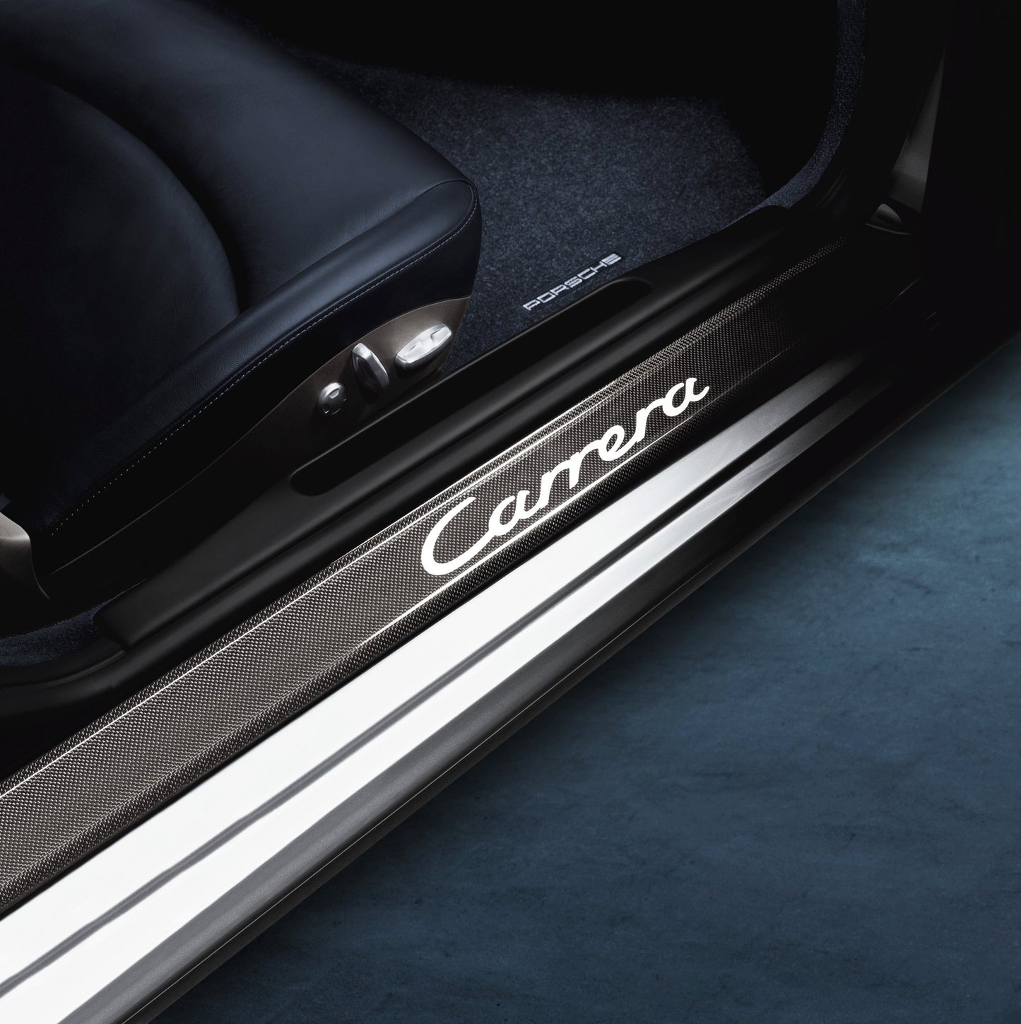 Door entry guards in carbon