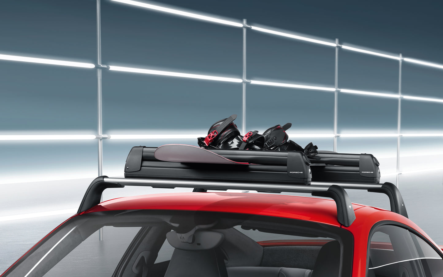 Ski/snowboard rack