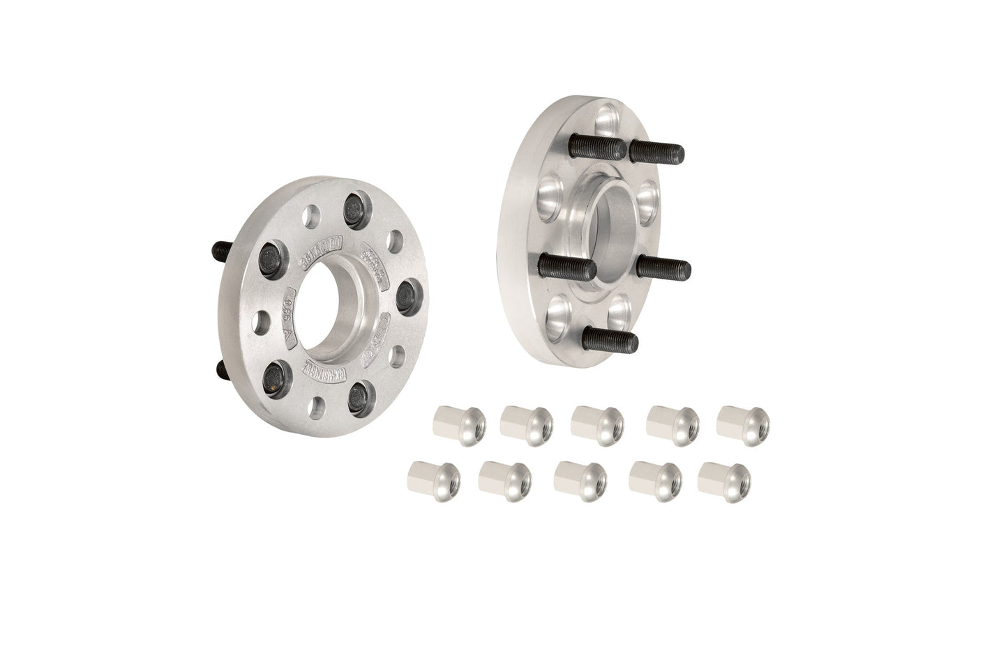 Retrofit kit for spacer ring for lane widening, 21 mm