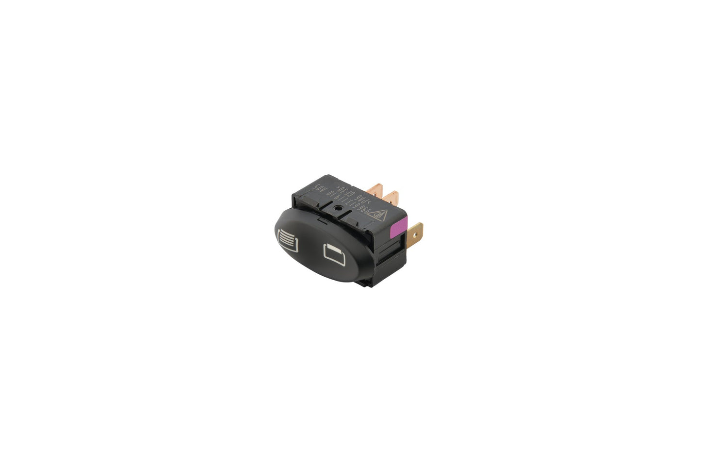 Tip switch for sunblind, Matt Black, Targa