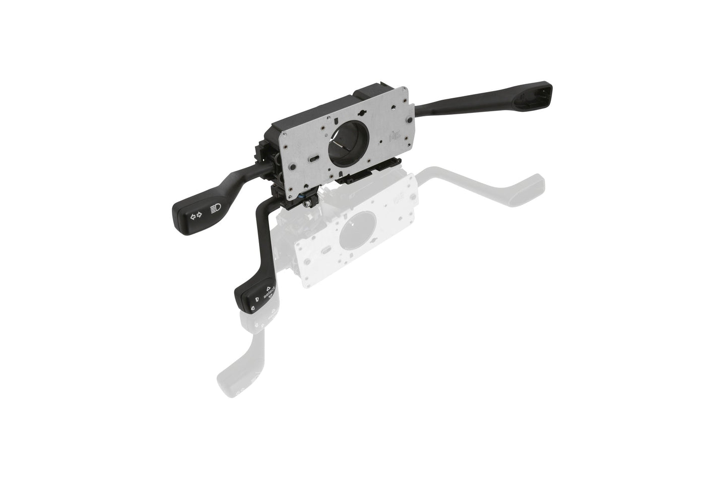 Steering column stalk switch, Matt Black/Satin Black