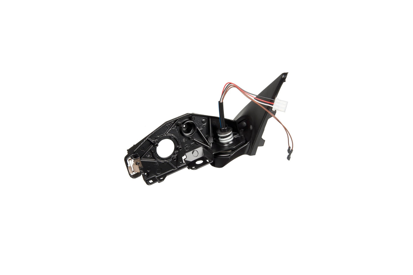 Mirror base for electronically adjustable exterior mirrors, primed