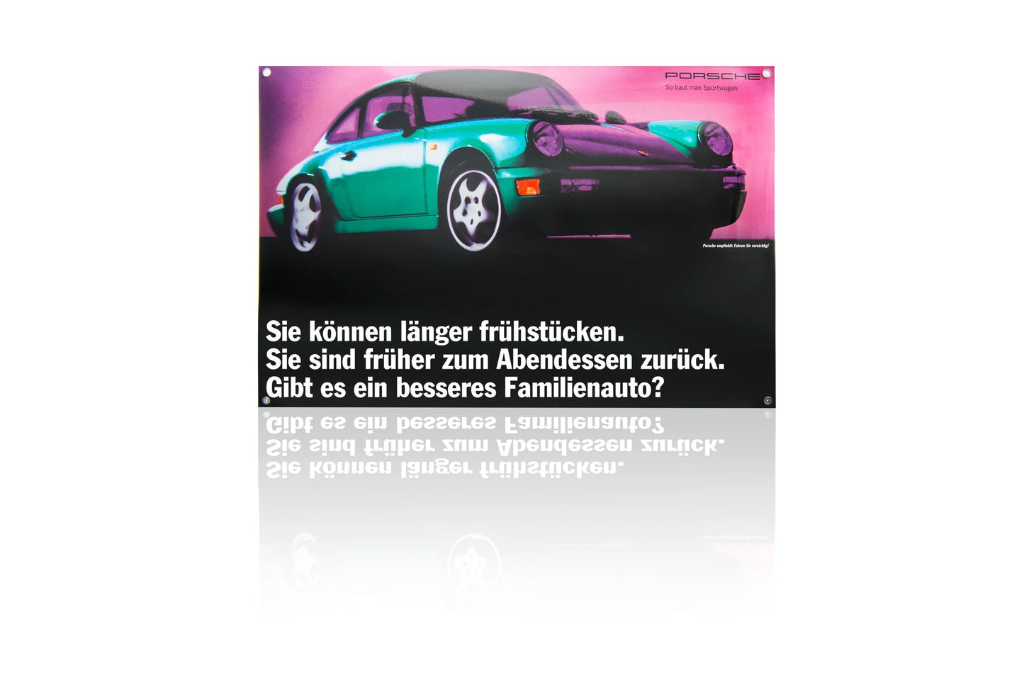 Porsche Classic enamel sign – 964 Coupé