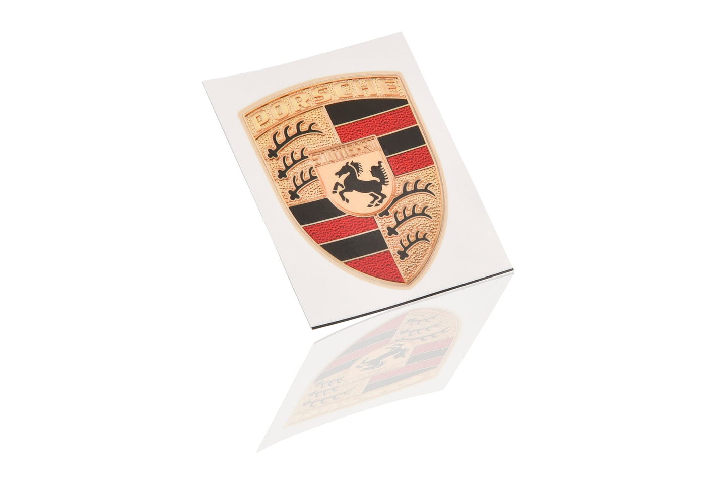 Crest sticker for bonnet