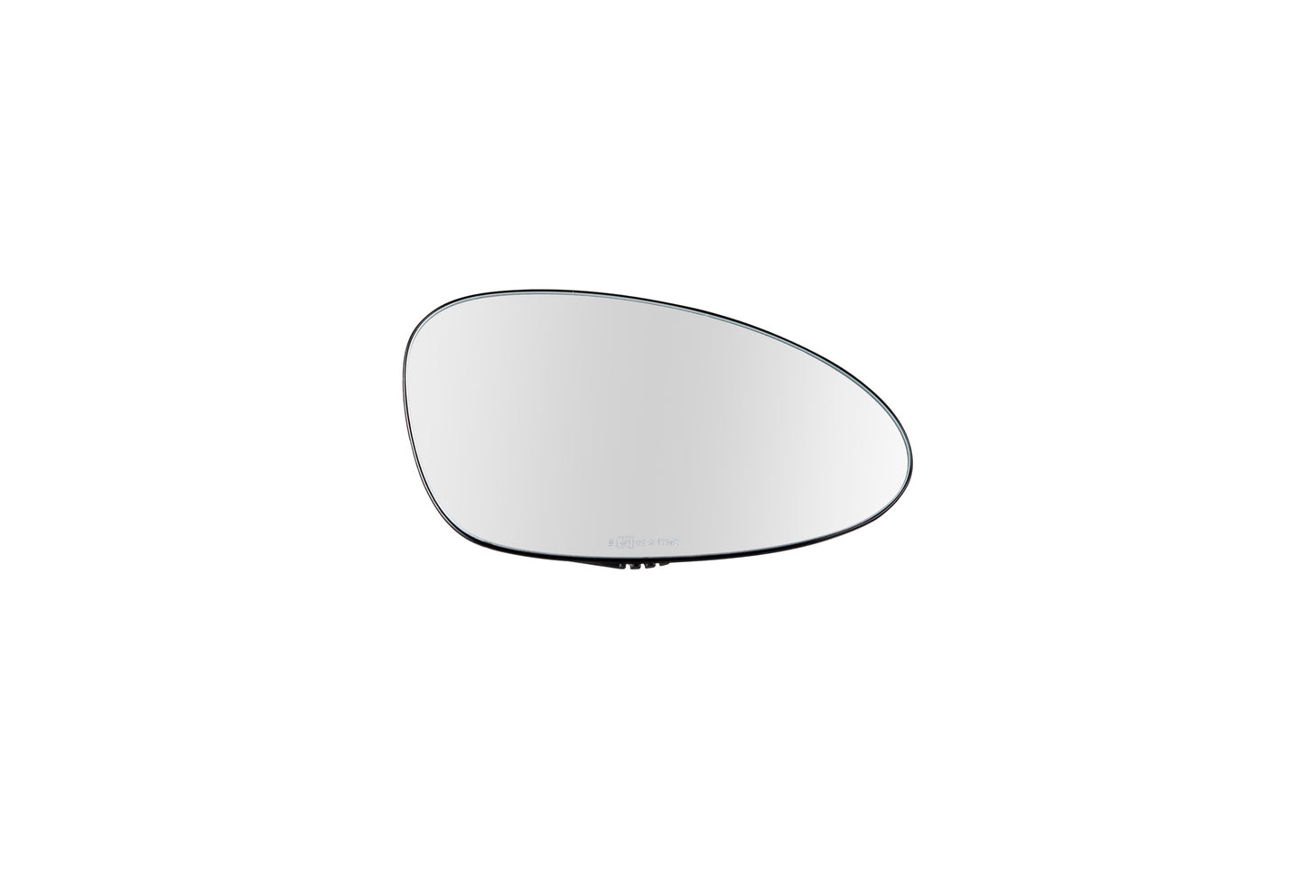 Mirror glass, planar, for exterior mirror