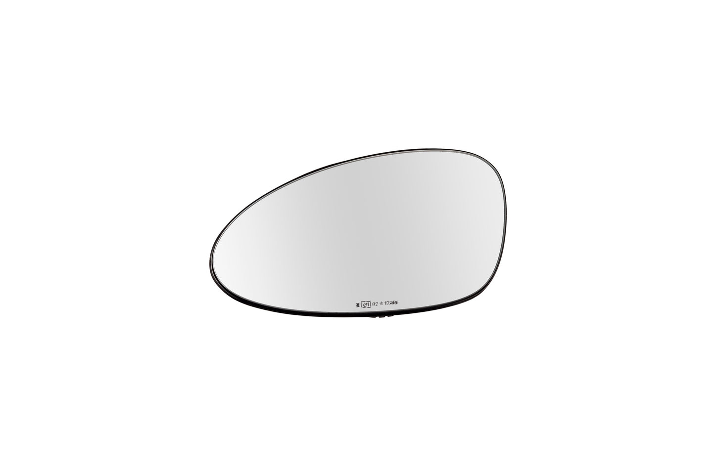 Mirror glass, convex, for exterior mirror