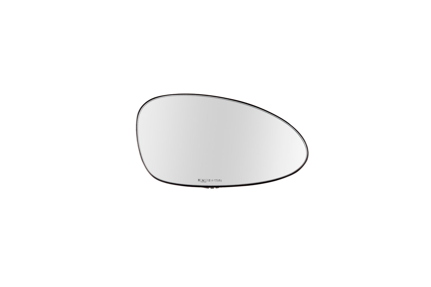 Mirror glass, convex, for exterior mirror