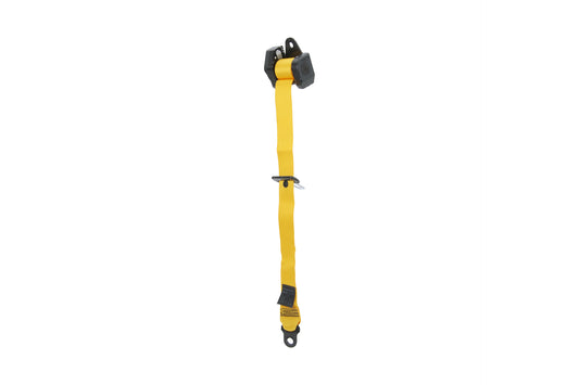Seatbelt for rear seat, Speed Yellow