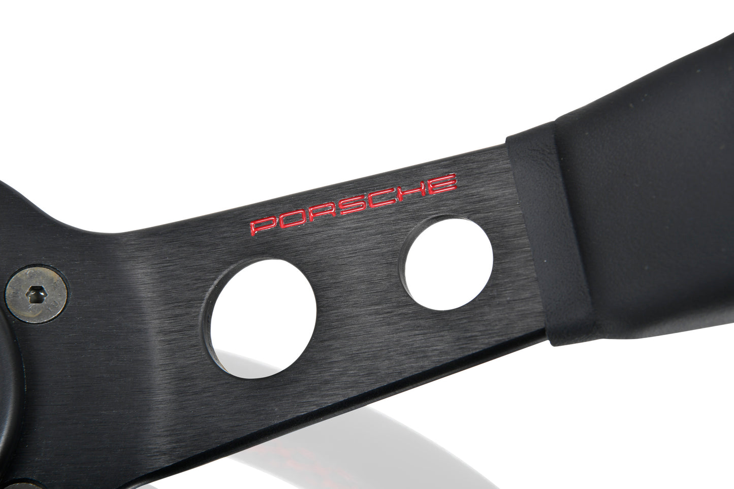 Porsche Classic performance steering wheel, red stitching